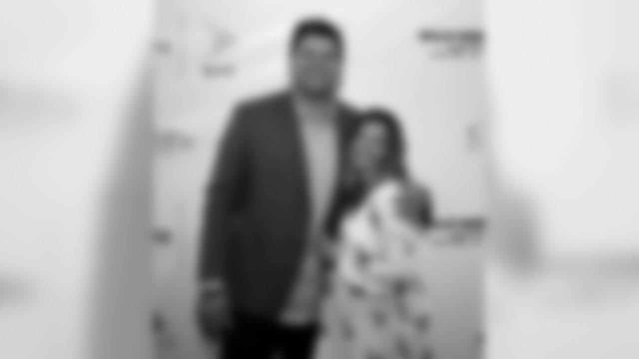 T Jared Veldheer and his wife, Morgan