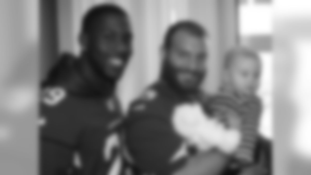Alfonso Smith, Anthony Sherman and a baby