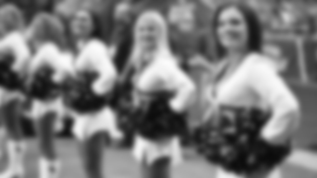 Images of Cardinals cheerleader Coley from the 2018 season