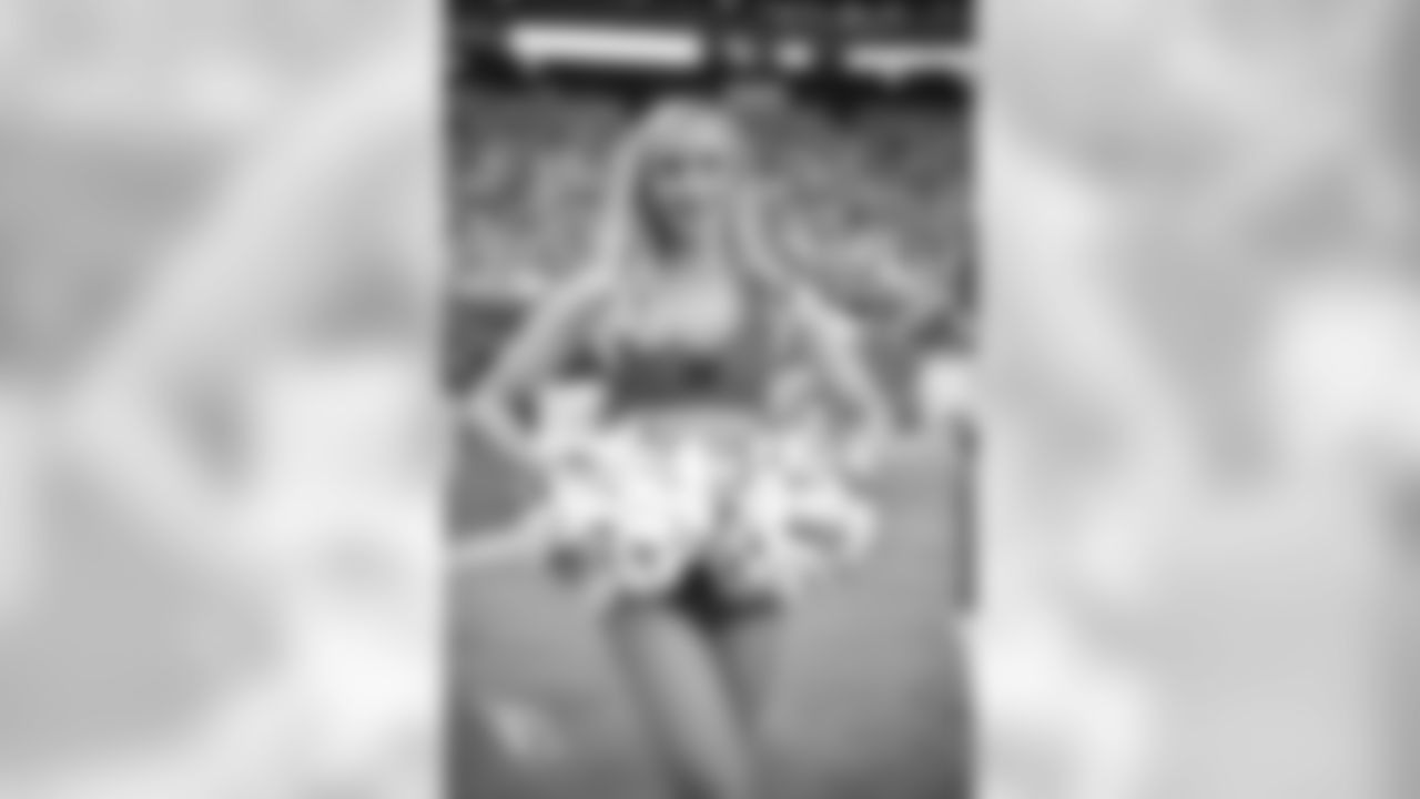 Images of Cardinals cheerleader Savannah during the 2019 season