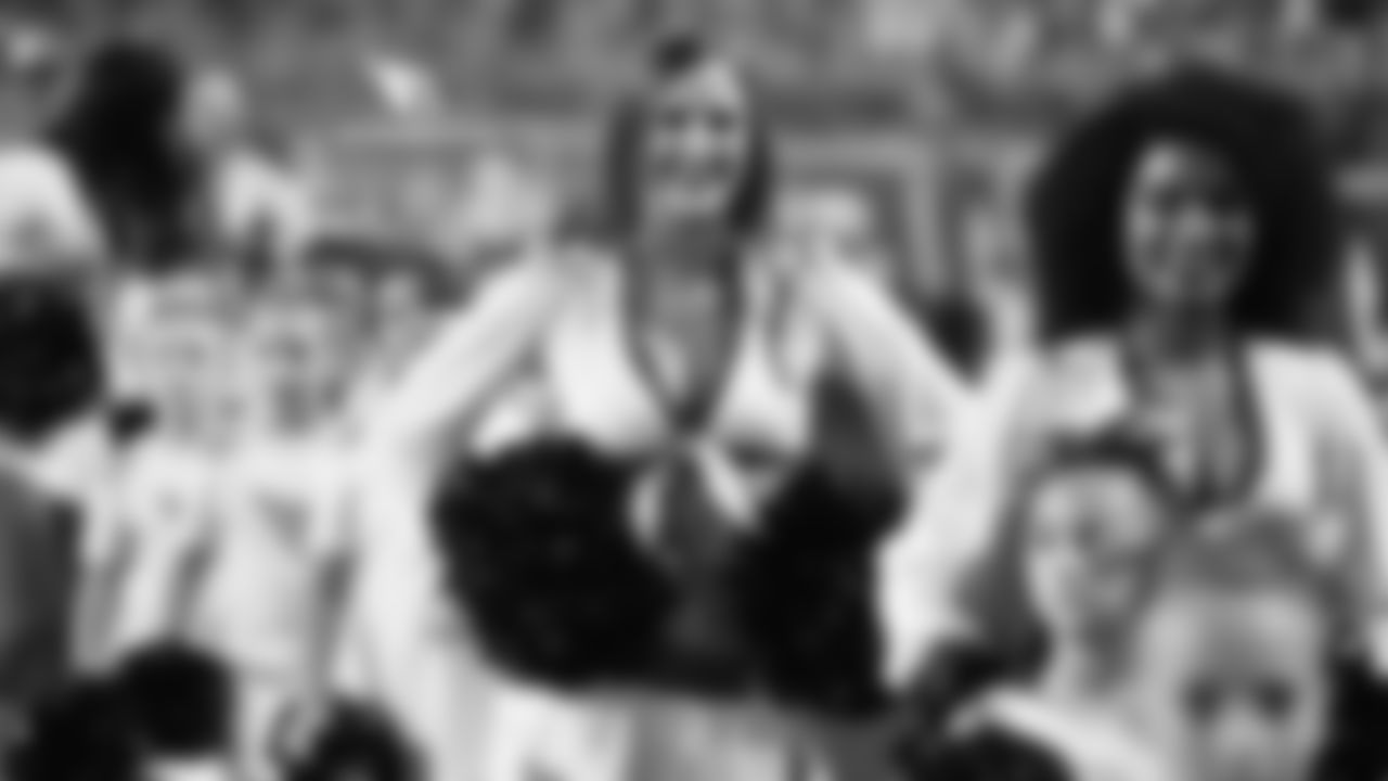 Images of Cardinals cheerleader Amanda from the 2018 season
