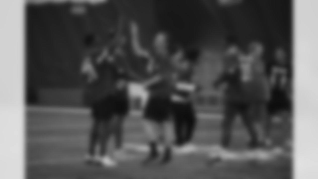 The Arizona Cardinals teamed up Mikey's League to host an Adaptive Football Camp on Saturday, June 18, 2022 in the Cardinals practice bubble in Tempe, AZ.