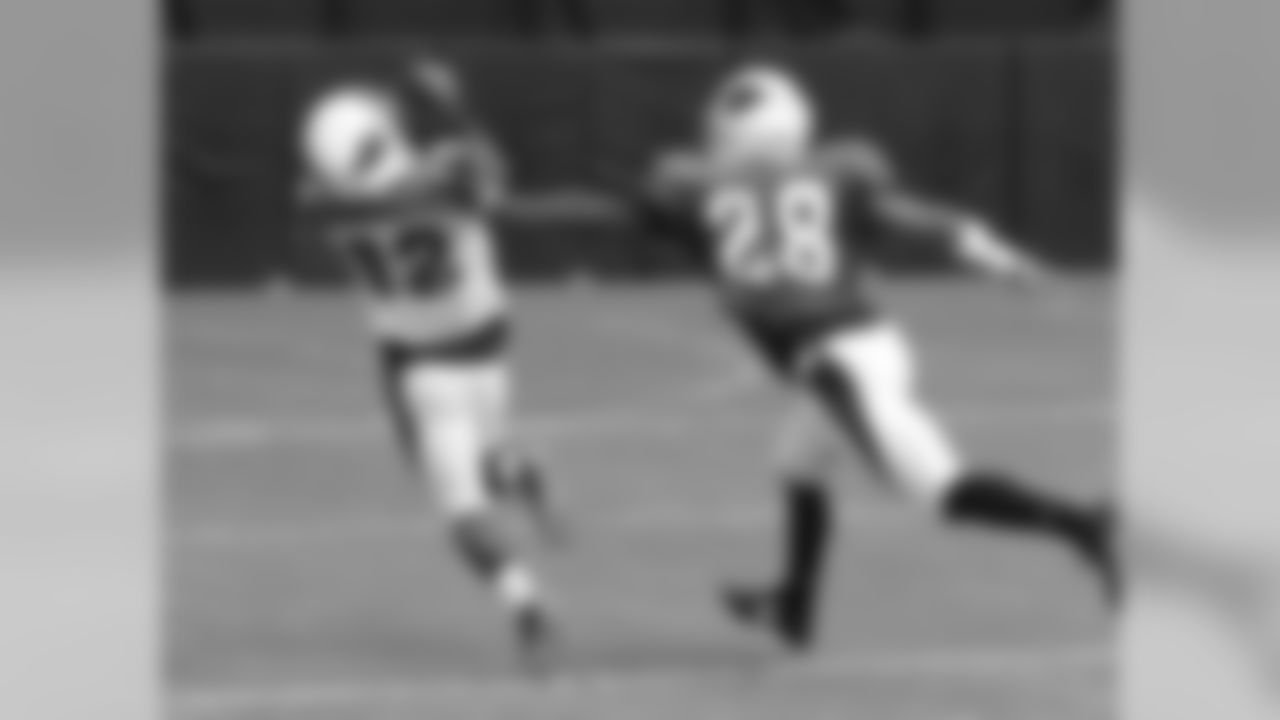 WR John Brown catches a deep pass