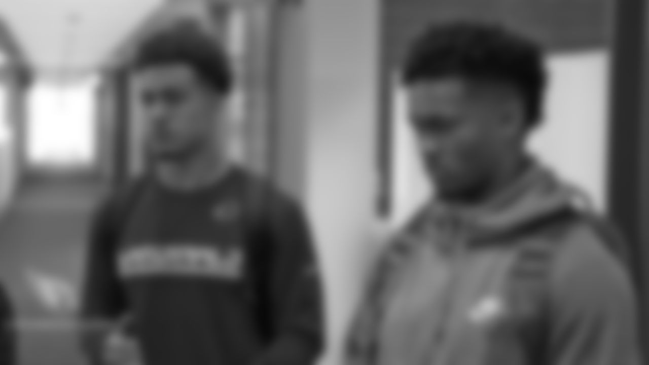 CB Byron Murphy and QB Kyler Murray