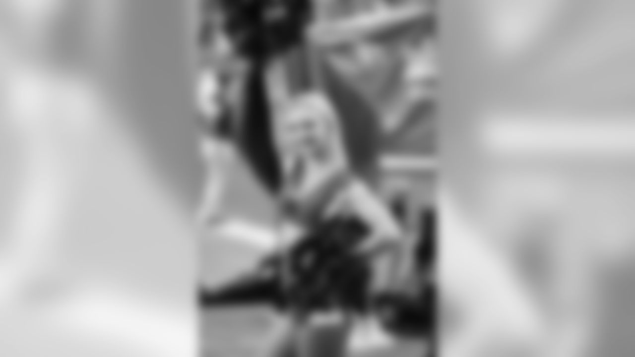 Images of Cardinals cheerleader Brenan during the 2019 season
