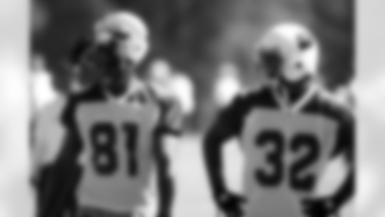 WR Anquan Boldin and RB Edgerrin James, Photo by Peter Vander Stoep
