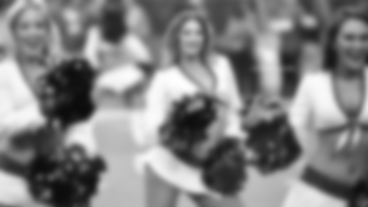 Images of Cardinals cheerleader Skye during the 2018 season