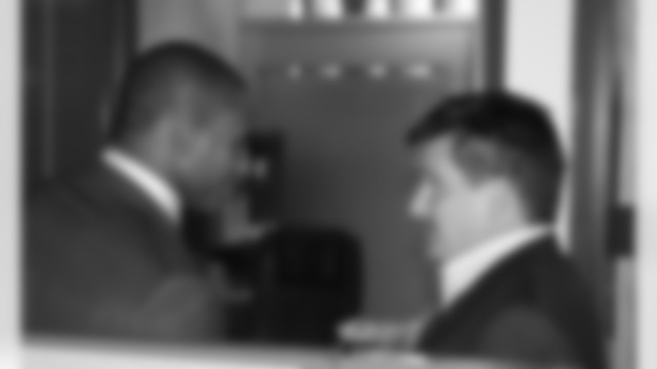 Another hello with team president Michael Bidwill