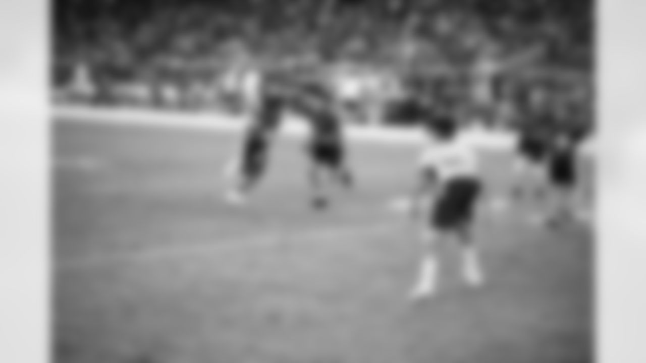 Youth football halftime during the 2023 preseason game between the Arizona Cardinals and the Denver Broncos on Friday, Aug 11, 2023 in Glendale, AZ.