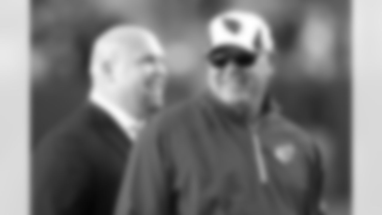 GM Steve Keim and coach Bruce Arians