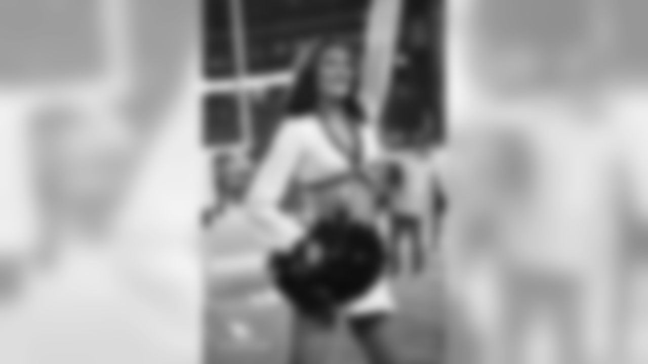 Images of Cardinals cheerleader Karli from the 2018 season