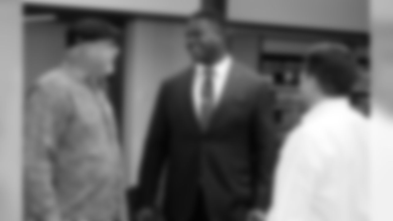 Humphries talks with Bruce Arians and Michael Bidwill