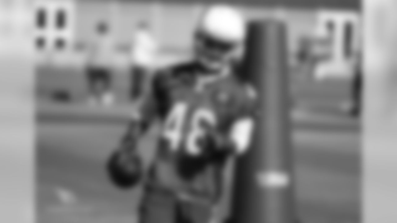 CB Gump Hayes during the fifth OTA