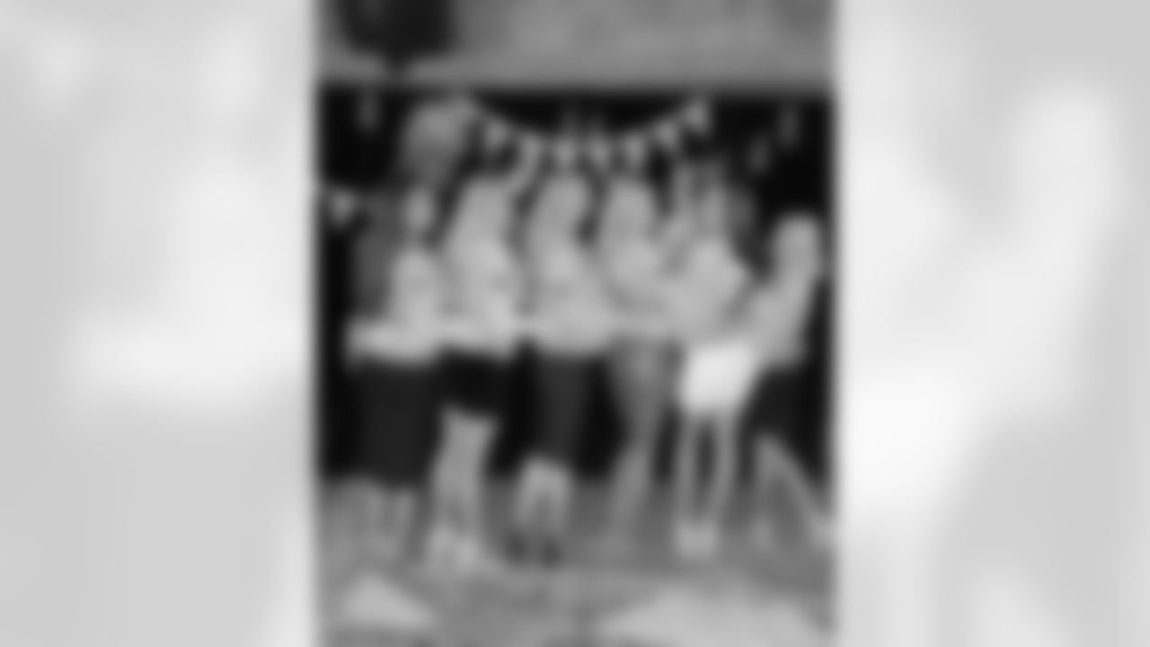 Images of the Cardinals cheerleaders during their end-of-season banquet at the Arizona Biltmore in Phoenix.