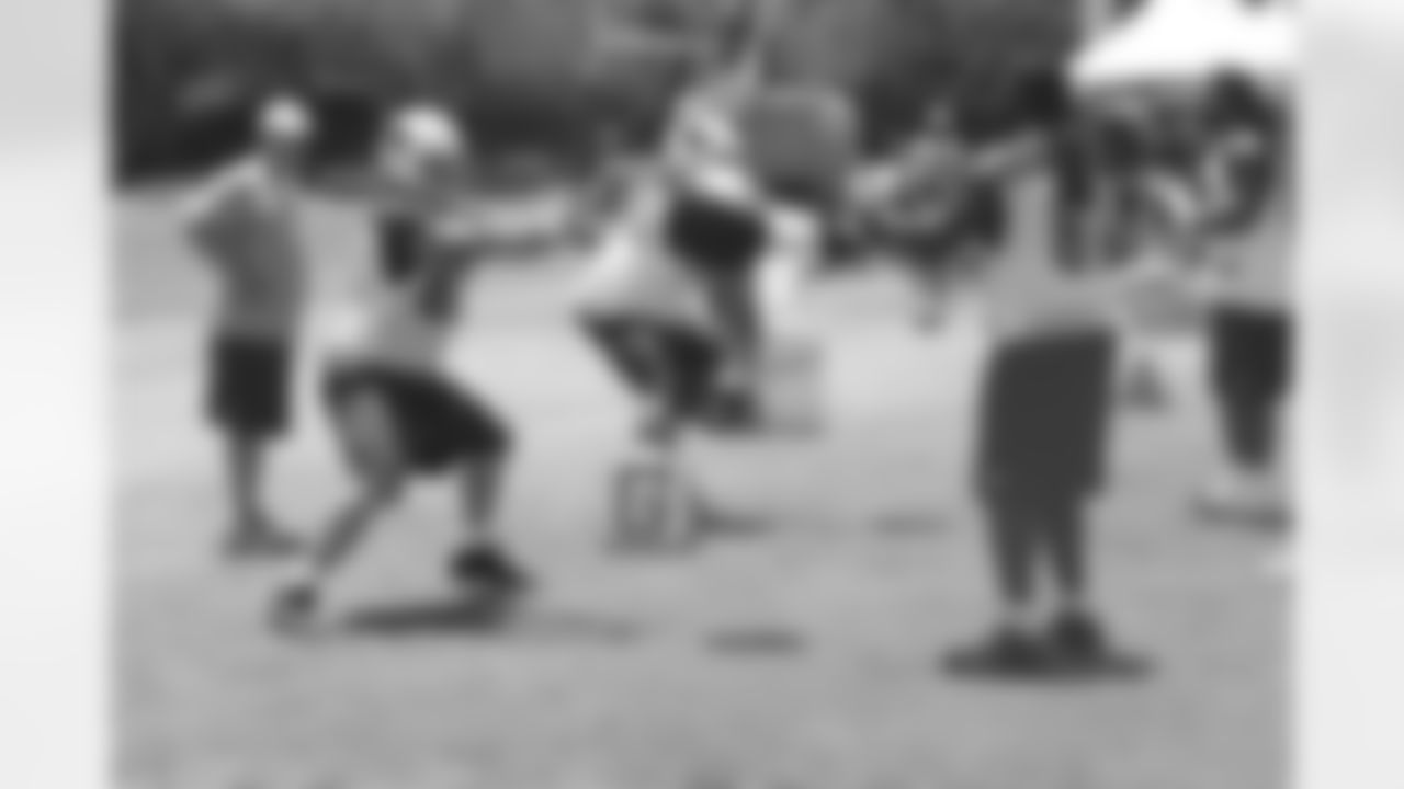C Lyle Sendlein heaves the heavy ball
