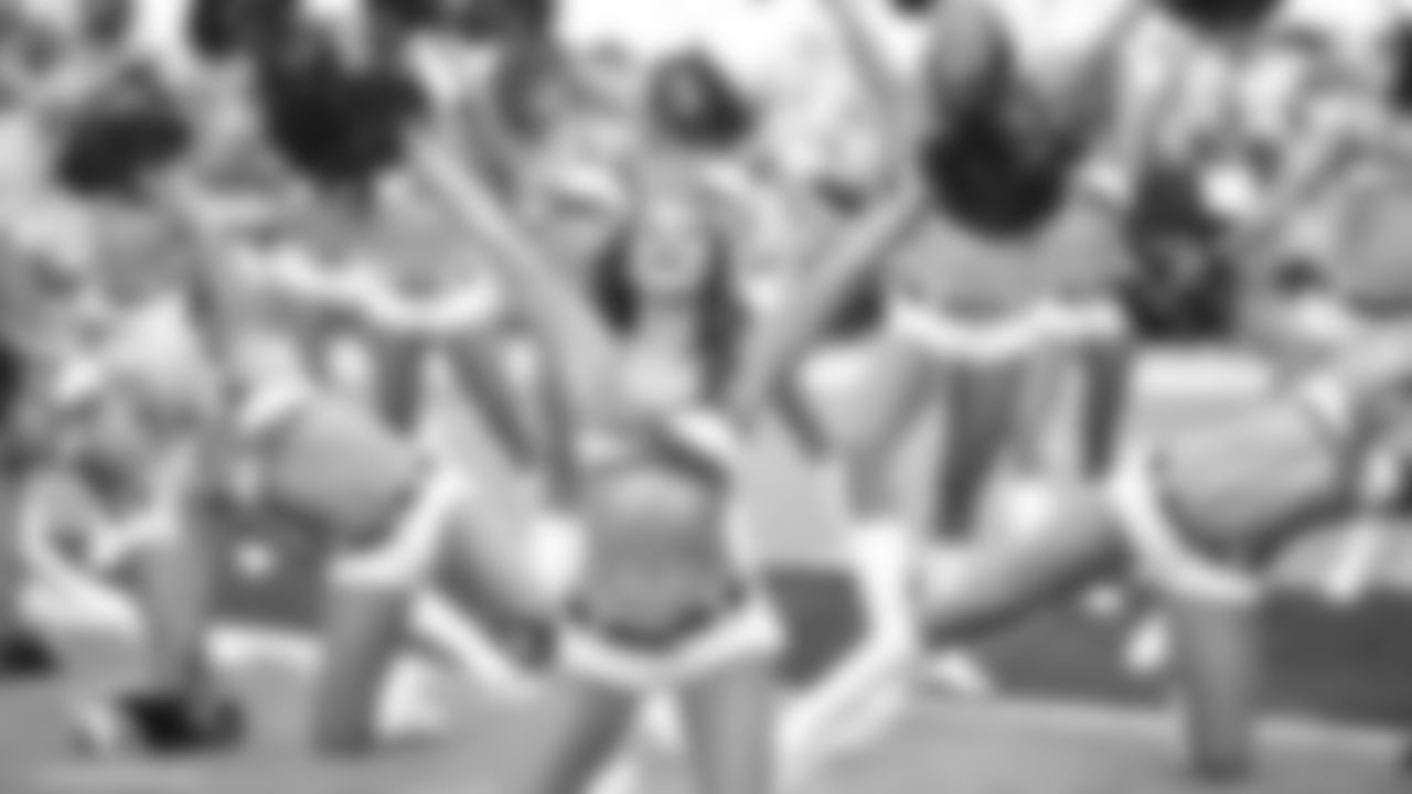 Images of Cardinals cheerleader Nikki during the 2018 season