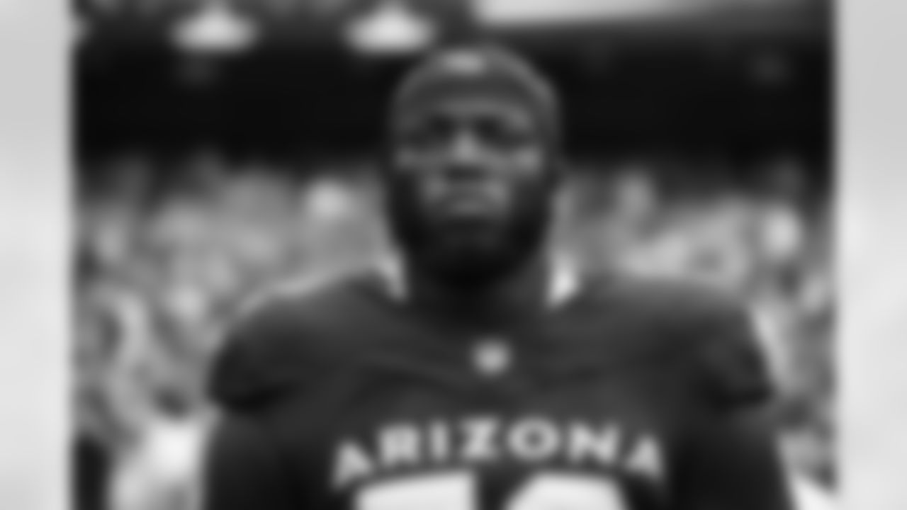 Arizona Cardinals linebacker Victor Dimukeje (52) during the Week 1 regular season game between the Arizona Cardinals and the Washington Commanders on Sunday, Sep 10, 2023 in Landover, MD.