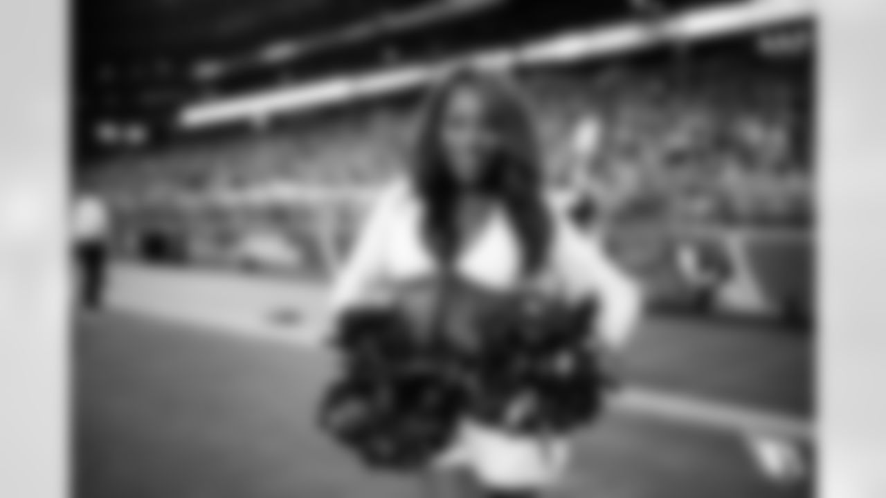 The Arizona Cardinals Cheerleaders during the week 2 preseason game against the Kansas City Chiefs on August 19, 2023.