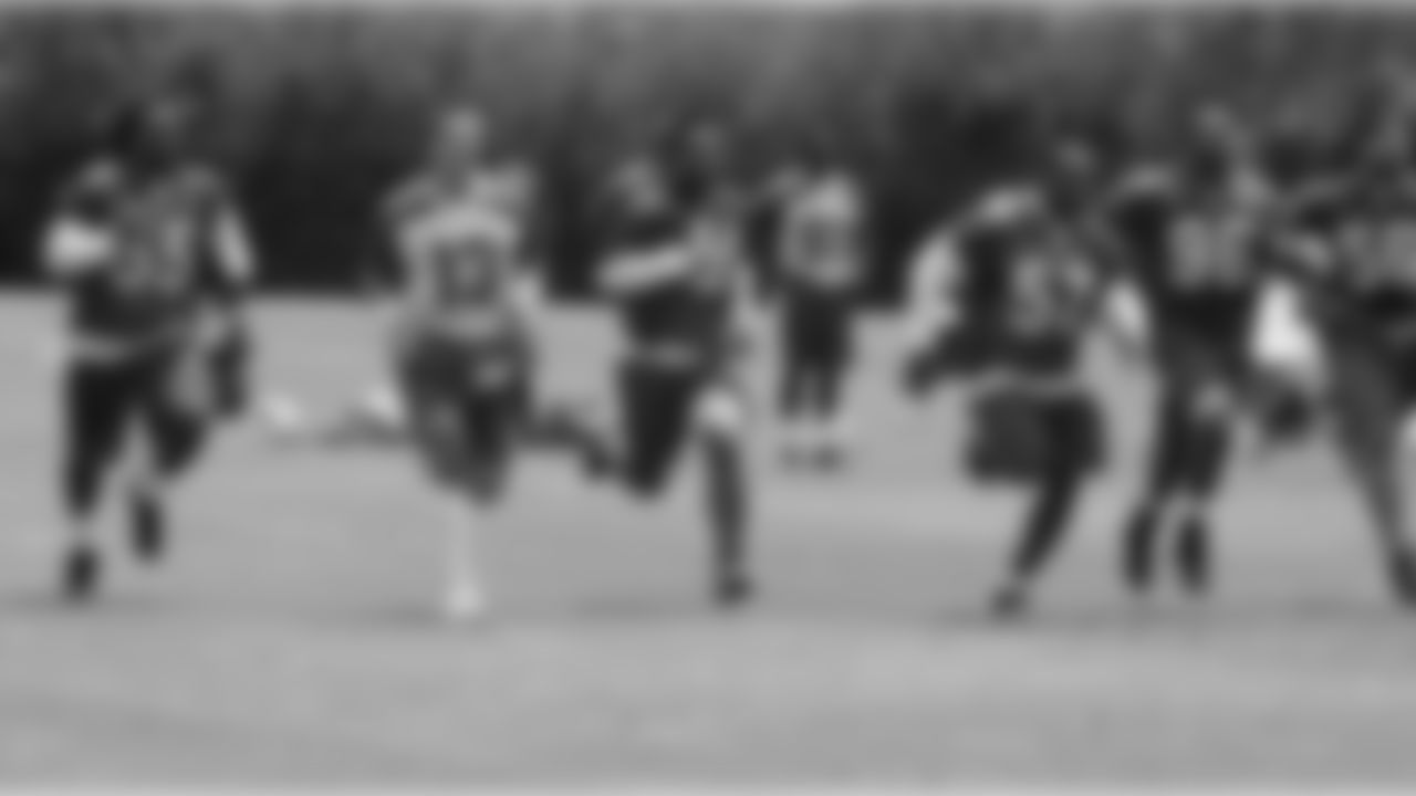 Sprints at the end of practice