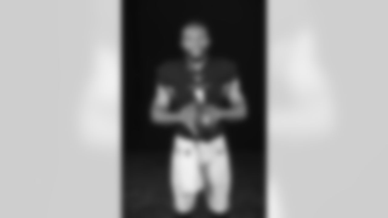 Arizona Cardinals quarterback Kyler Murray (1) poses for a photo during Cardinals Media Day on Monday, June 13, 2022 in Tempe, AZ.