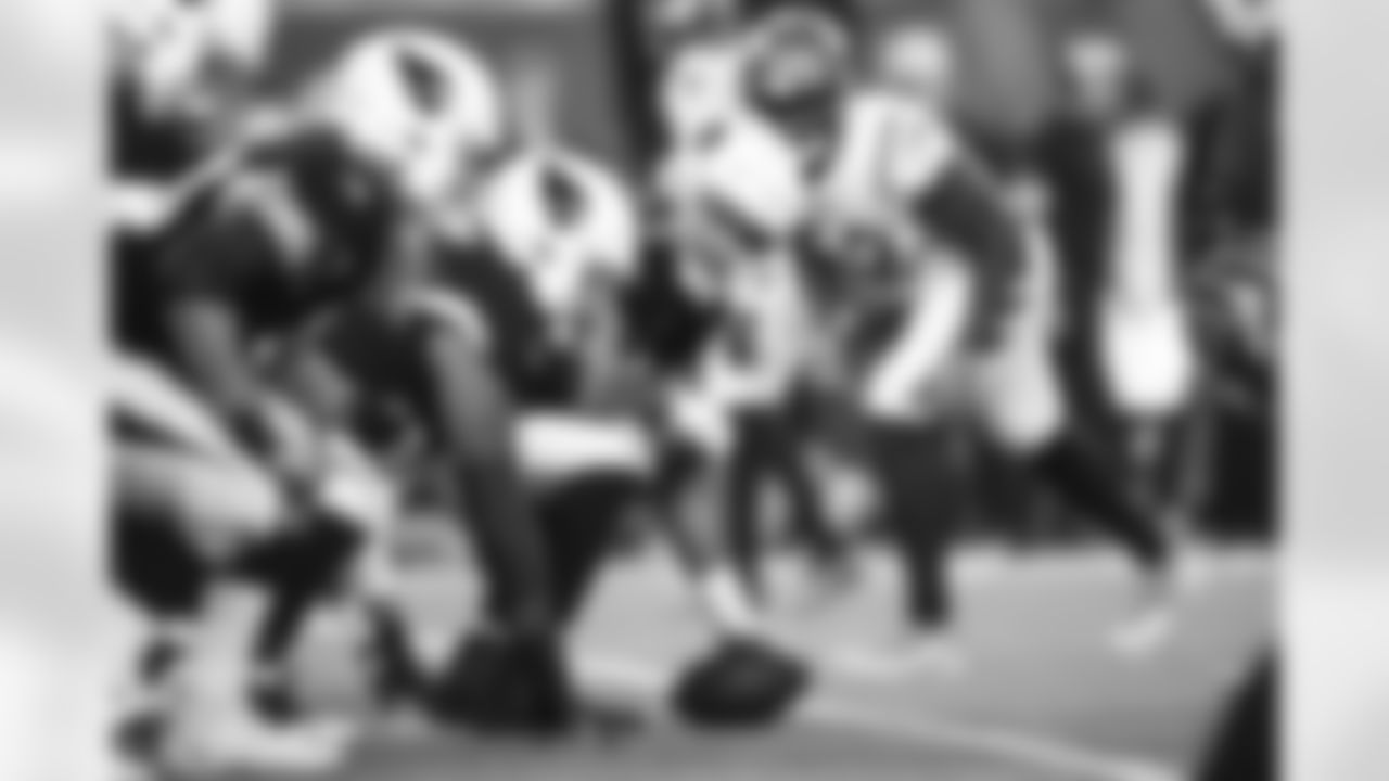 Arizona Cardinals offensive lineman Lecitus Smith (54) during the 2022 preseason game between the Arizona Cardinals and the Cincinnati Bengals on Friday, Aug. 12, 2022 in Cincinnati, OH.