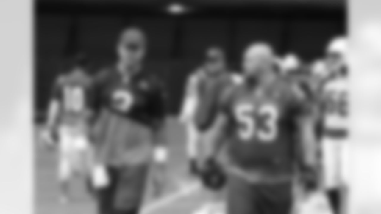QB Carson Palmer and C A.Q. Shipley