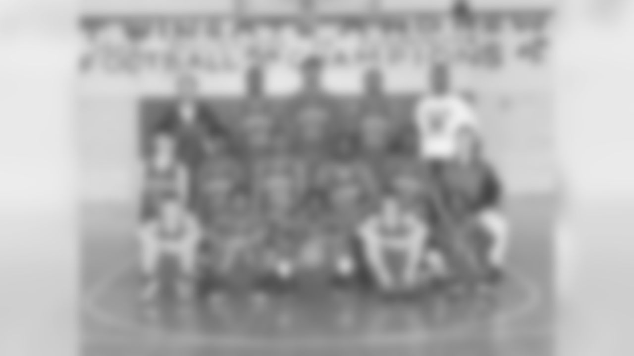 The Andrews basketball team, with Wilson wearing No. 44.