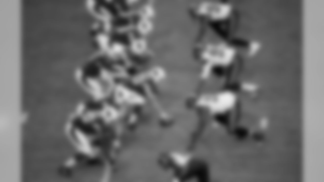 The line of scrimmage