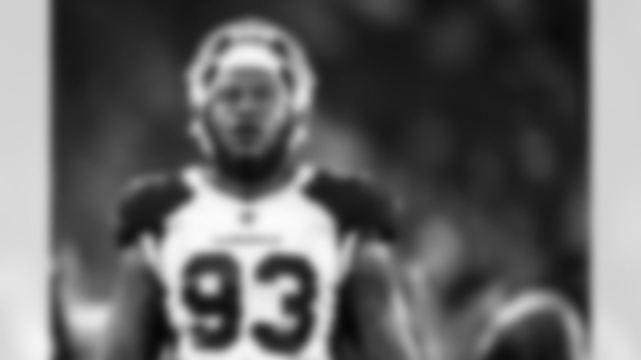 Arizona Cardinals defensive end Jonathan Ledbetter (93) during the 2022 preseason game between the Arizona Cardinals and the Tennessee Titans on Saturday, Aug. 27, 2022 in Nashville, TN.