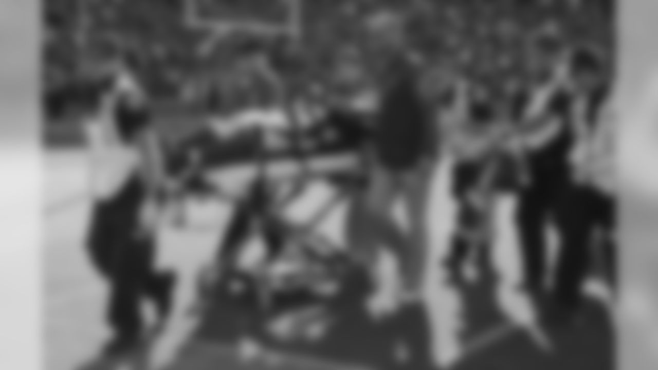 Week 6: DE Calais Campbell is taken from field on a stretcher against the 49ers, but would be OK.