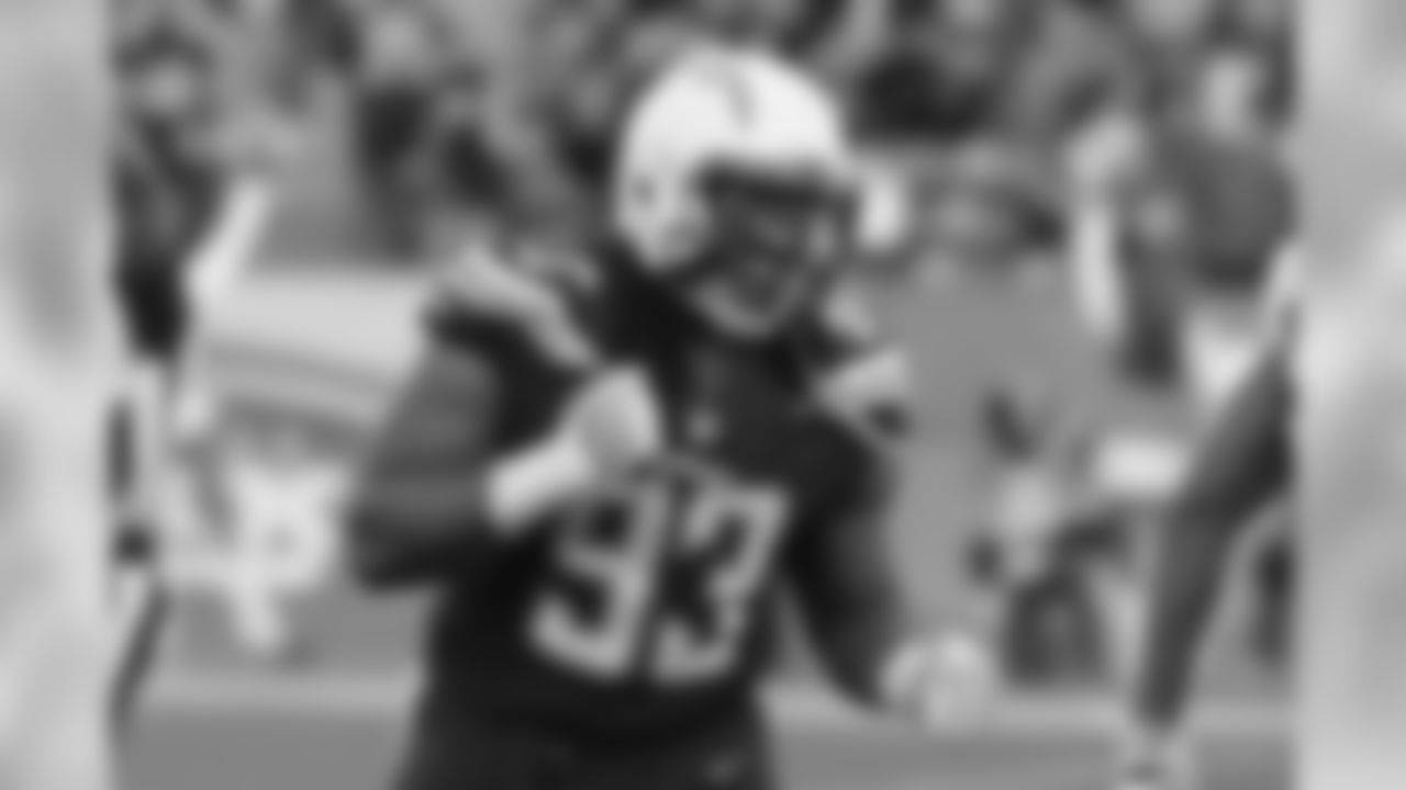 Los Angeles Chargers defensive end Darius Philon