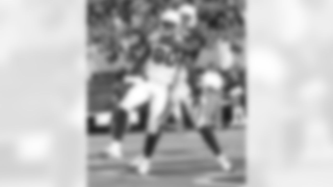 2005: WR Bryant Johnson scores a TD and WR Larry Fitzgerald congratulates him