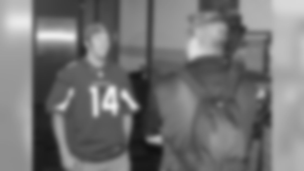 Ryan Lindley does a TV interview