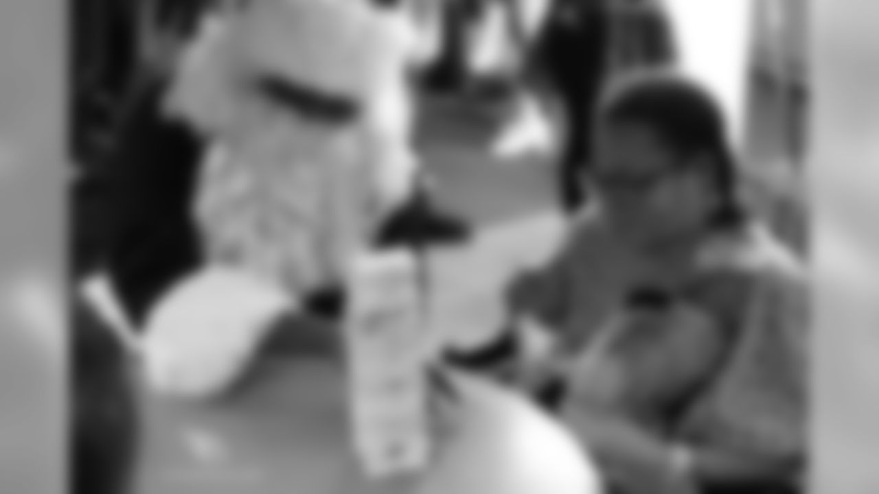 Playing Jenga with Santa