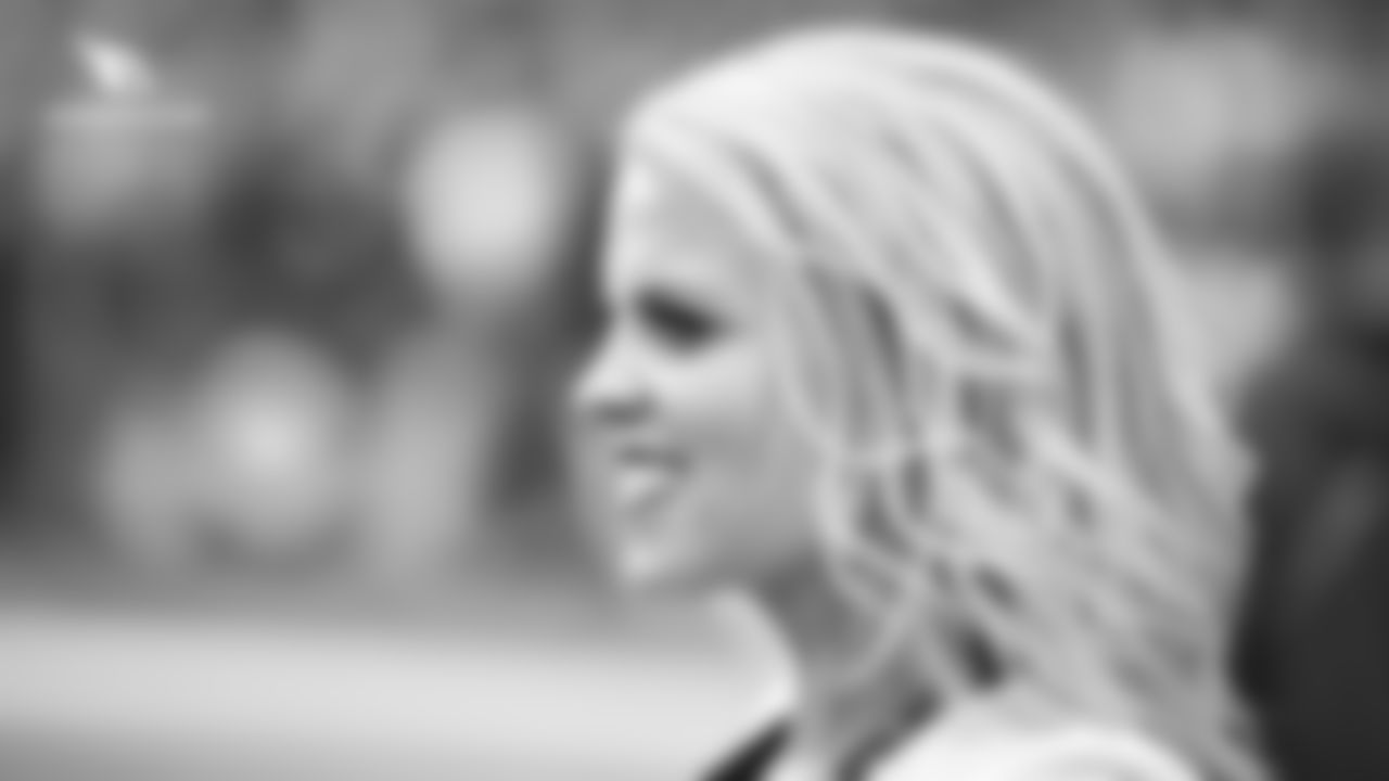Images of Cardinals cheerleader Darby during the 2018 season