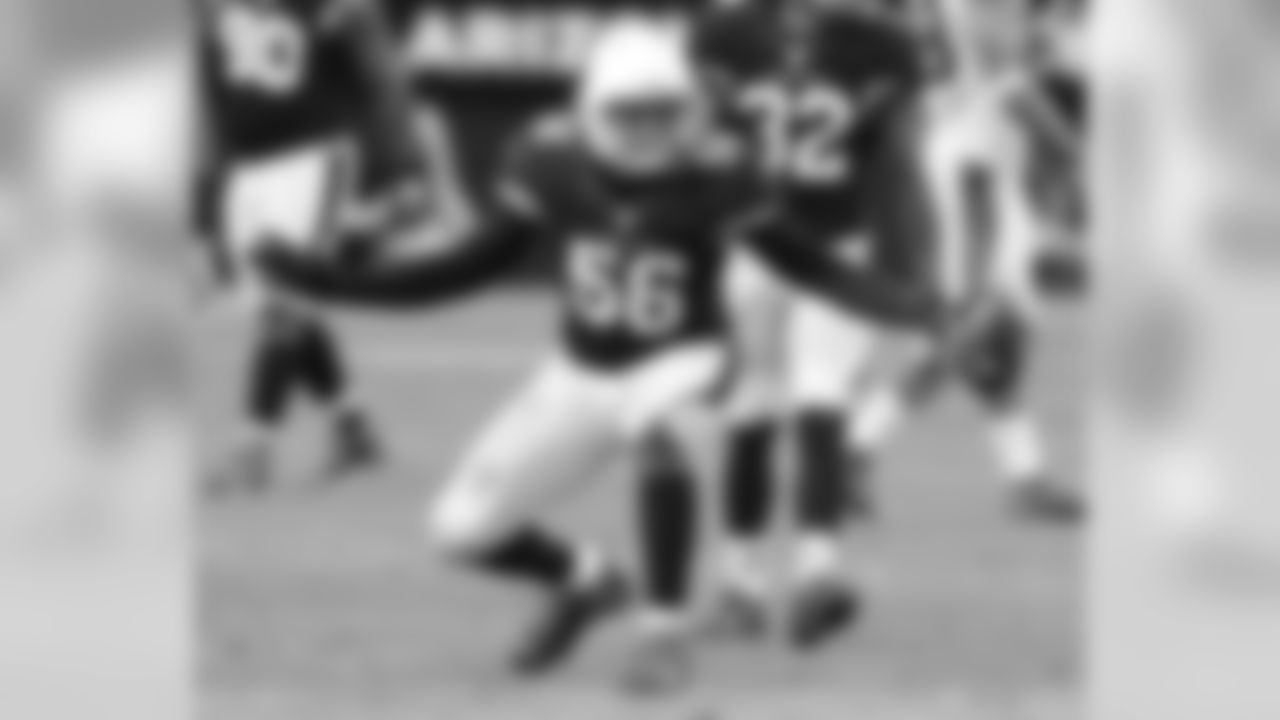 Week 5: LB Karlos Dansby also had two sacks and an interception against Carolina.
