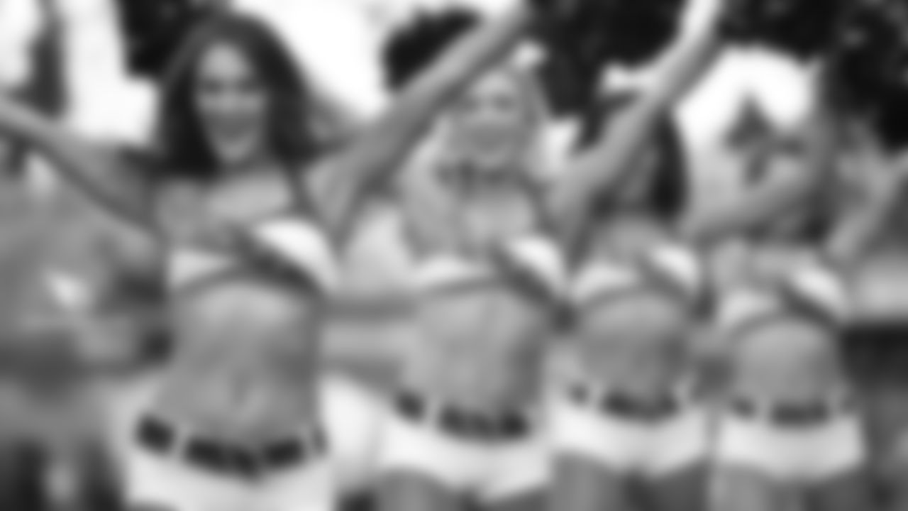 Images of Cardinals cheerleader Nikki during the 2018 season