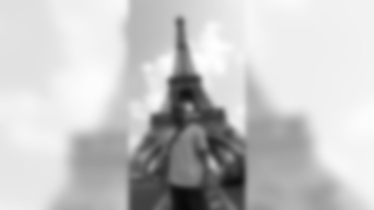 Fitz at the Effel Tower in Paris