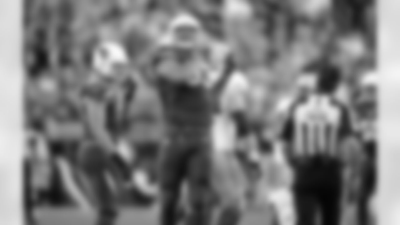 DE Calais Campbell after a sack against the 49ers.
