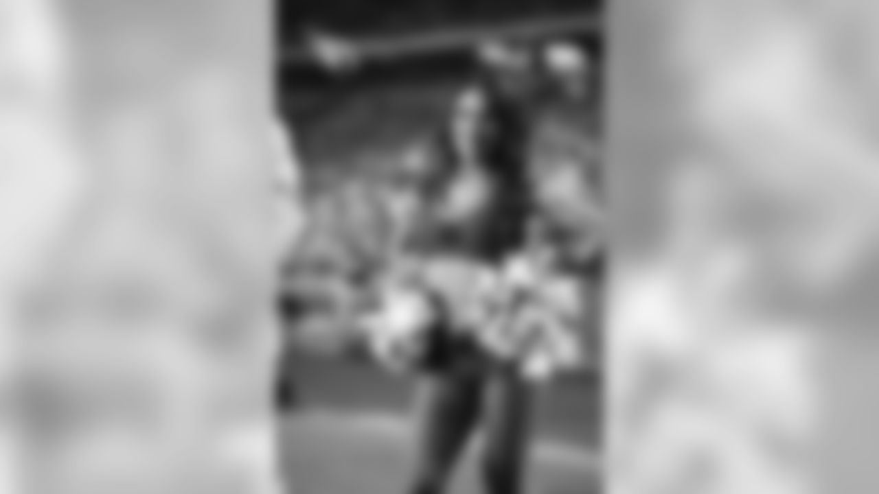 Images of Cardinals cheerleader Angelica during the 2019 season