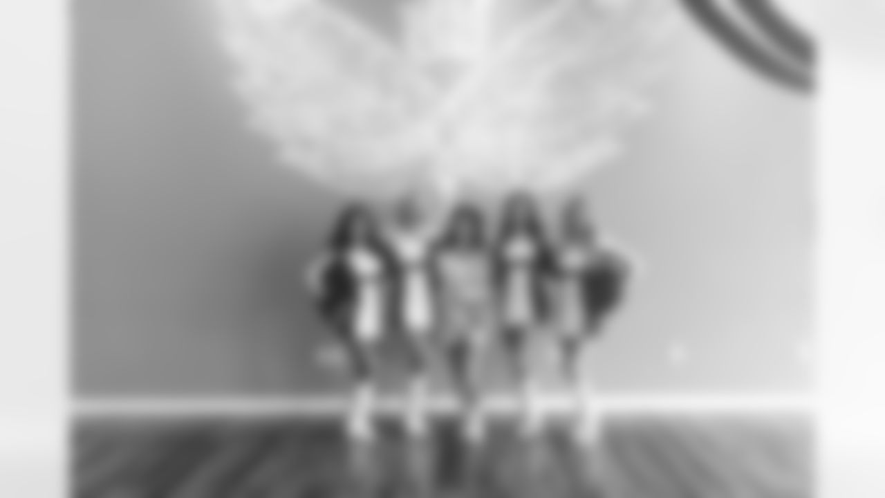 The Arizona Cardinals Cheerleaders deliver food to Elevate Yoga & Wellness as part of Women's History Month on Sunday, March 5, 2023 in Phoenix, AZ.