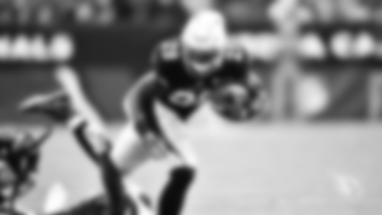 RB Chase Edmonds: 12 catches, 105 yards, TD