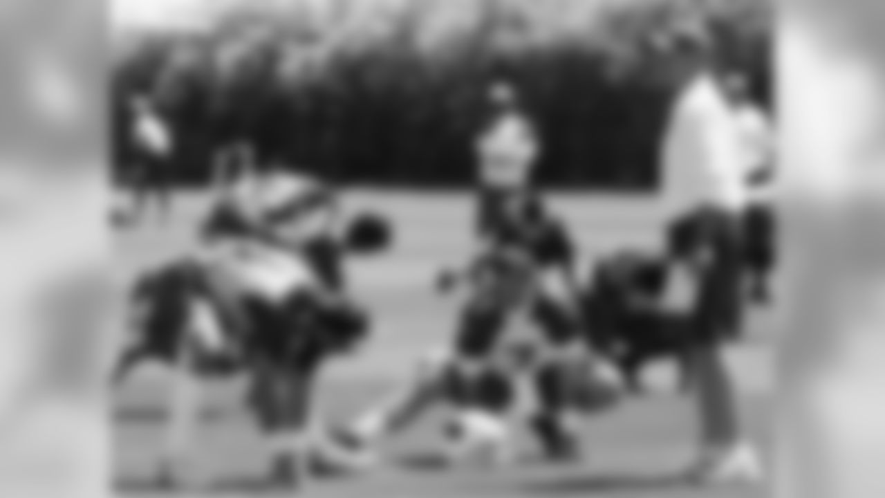 Coach Whisenhunt talks to Warner and Leinart