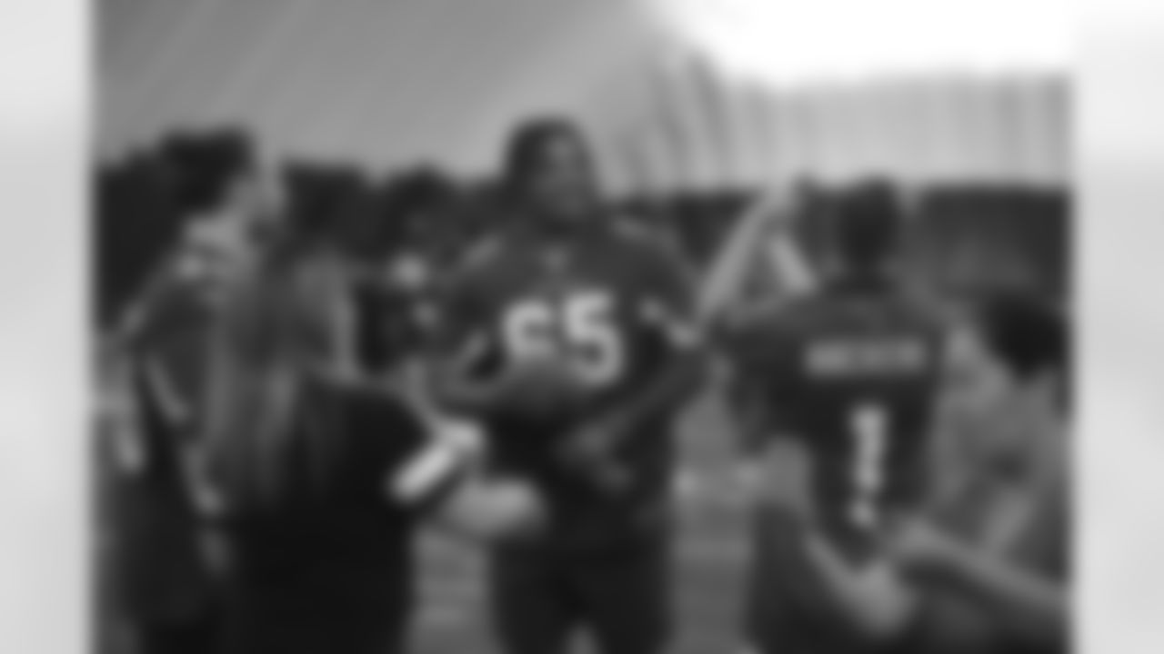 The Arizona Cardinals teamed up Mikey's League to host an Adaptive Football Camp on Saturday, June 18, 2022 in the Cardinals practice bubble in Tempe, AZ.