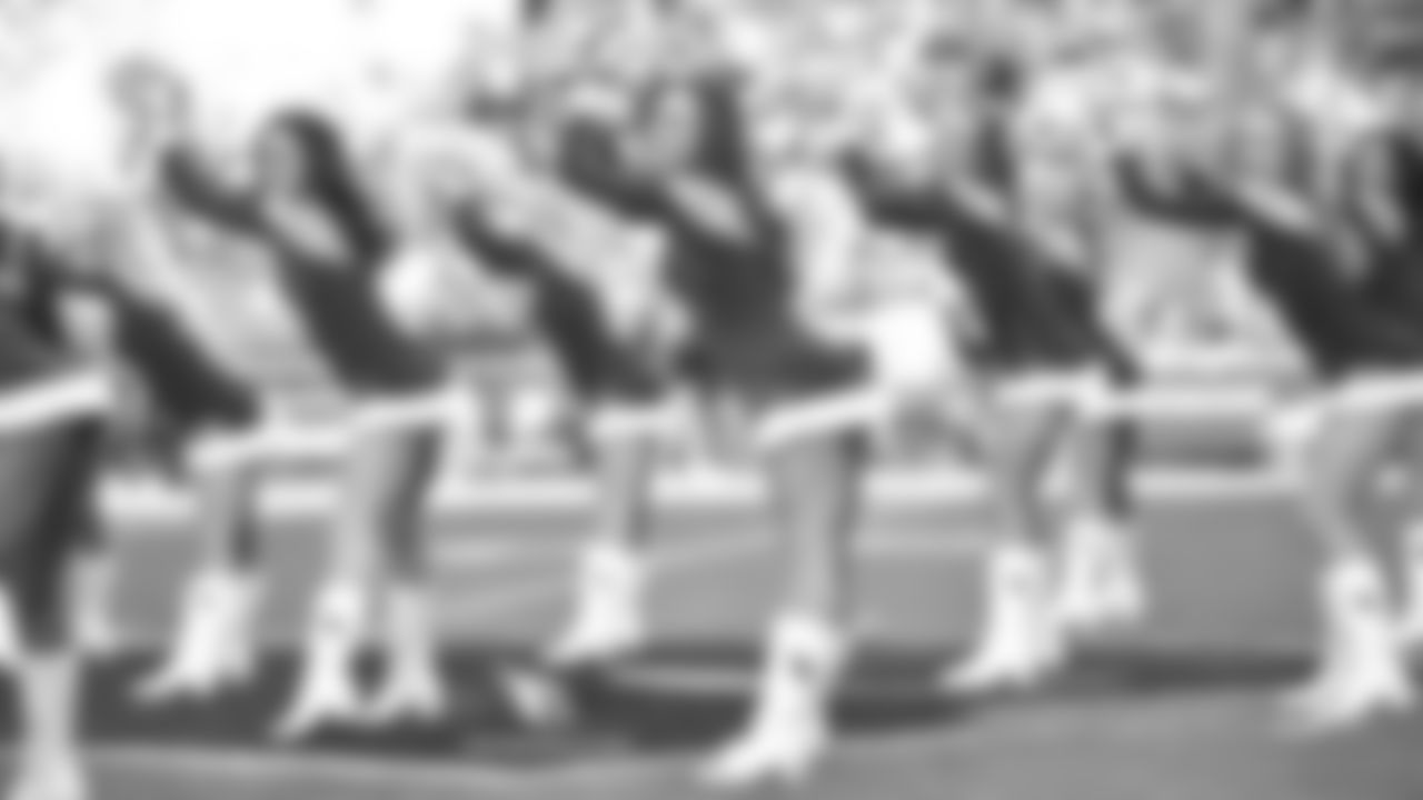 Images of Cardinals cheerleader Brittni during the 2018 season