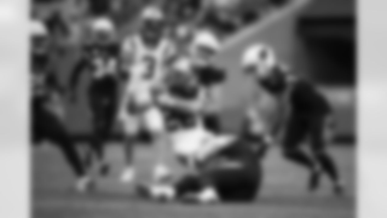 Arizona Cardinals linebacker Ben Niemann (56) and Arizona Cardinals defensive end Zach Allen (94) during the 2022 regular season game between the Arizona Cardinals and the Carolina Panthers on Sunday, Oct. 2, 2022 in Charlotte, NC.