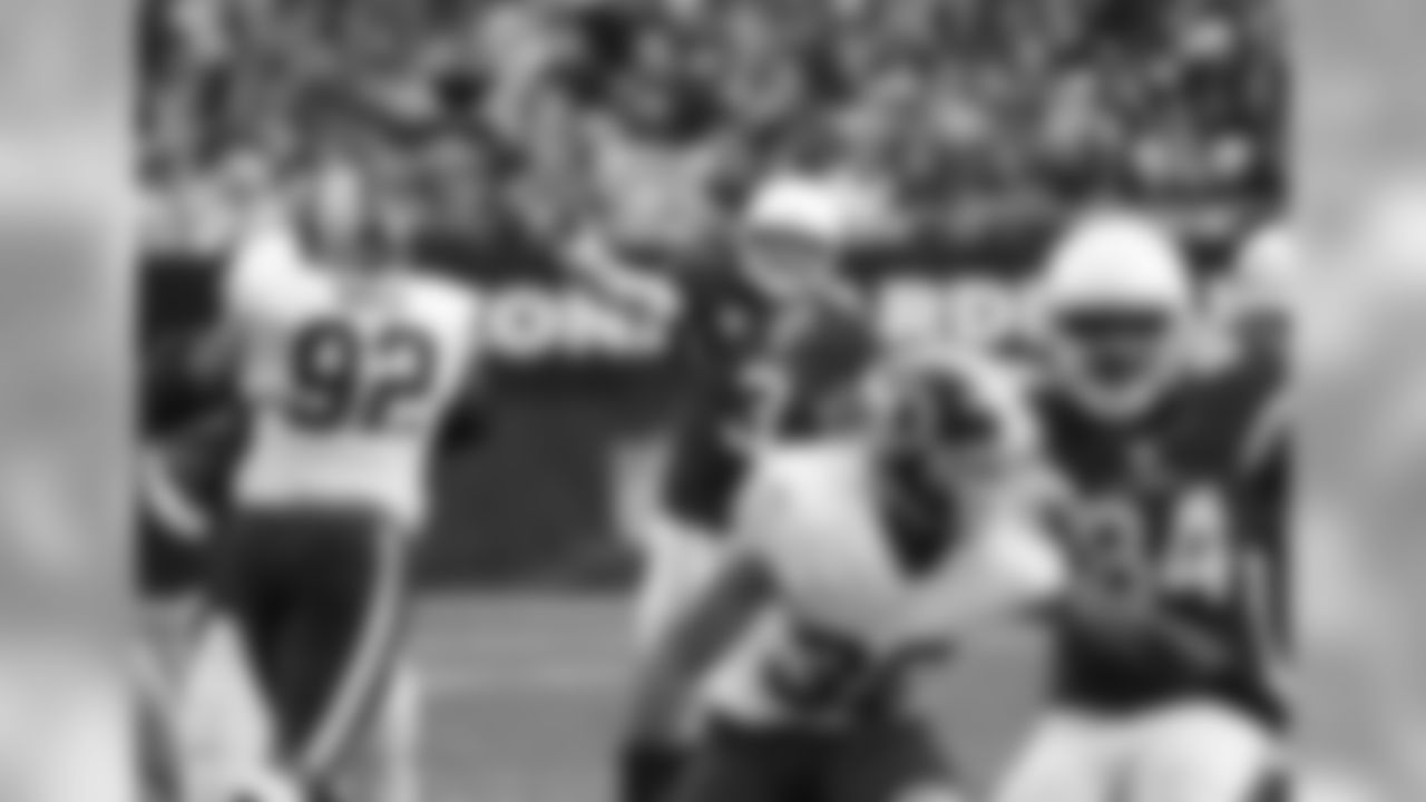 QB Carson Palmer throws down the field