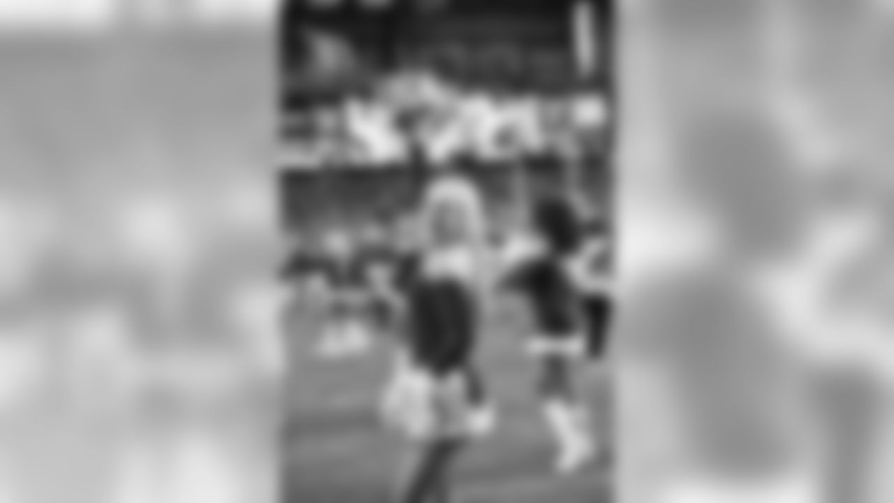 Images of Cardinals cheerleader Melody during the 2019 season