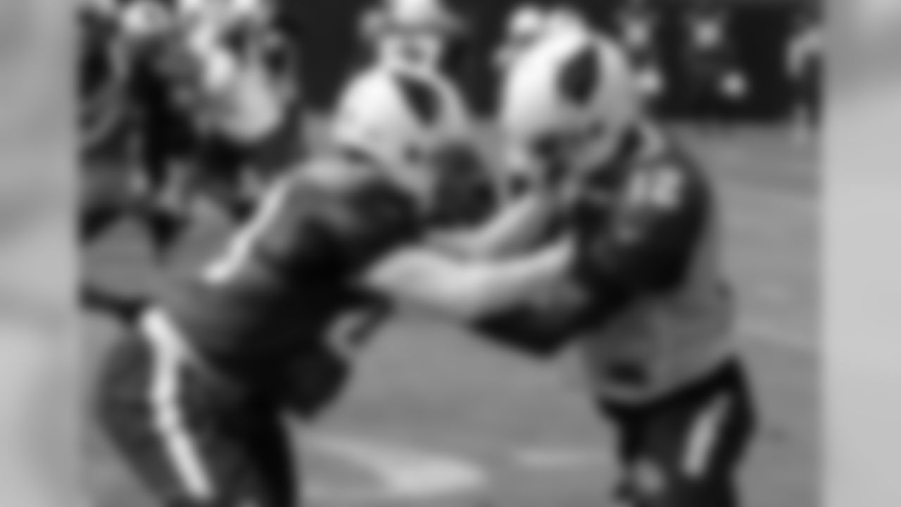 CB Justin Bethel tangles with WR John Brown