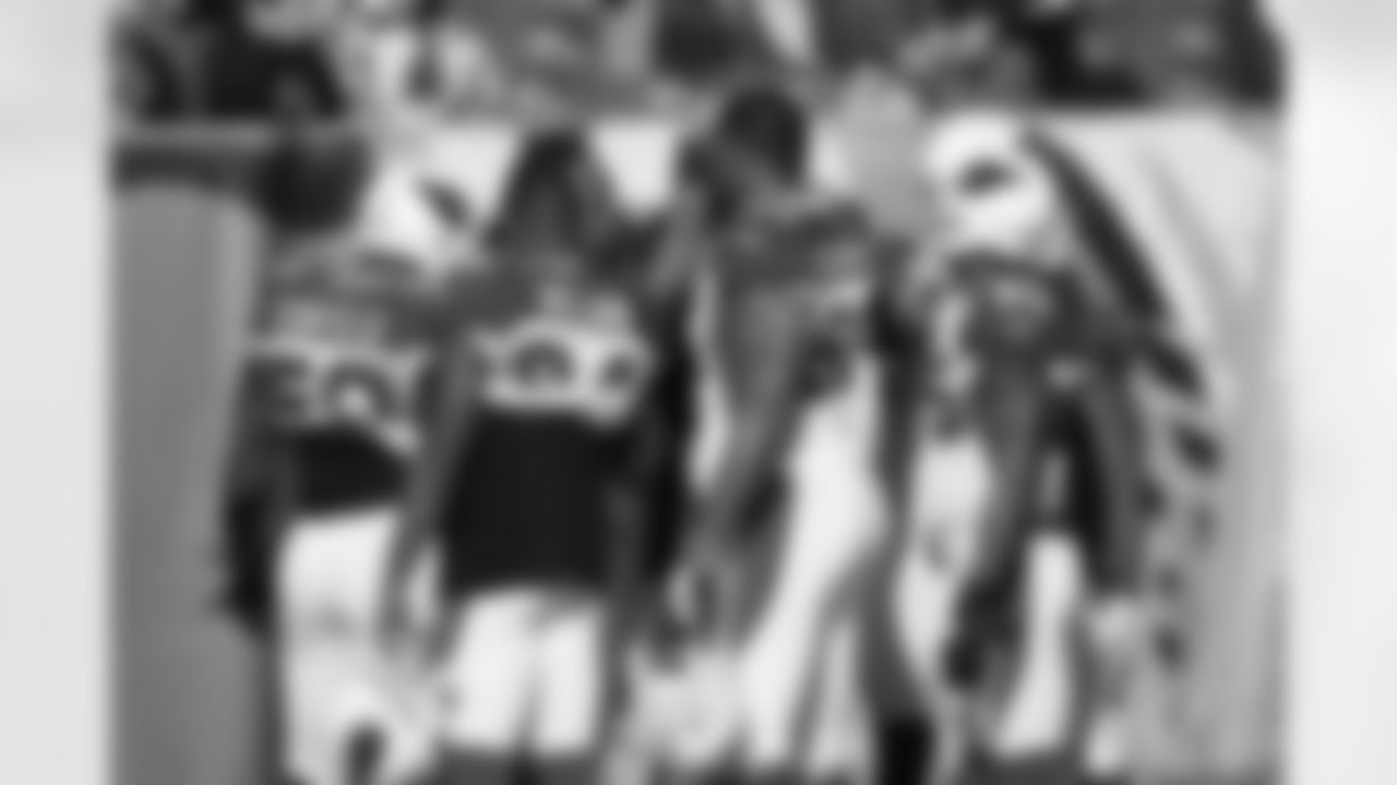 Defense huddles